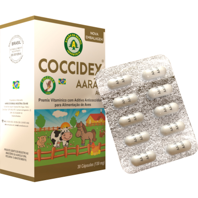 Coccidex 30 Cápsulas (130 mg)